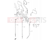 SUZUKI GS500EU X (1999) 38 - HANDLEBAR