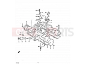 SUZUKI GS550E T (1996) 1 - CYLINDER HEAD COVER