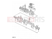 SUZUKI GS550E X (1999) 7 - CRANKSHAFT