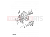 SUZUKI GS550E X (1999) 8 - STARTER CLUTCH