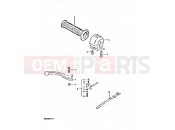SUZUKI GS550E X (1999) 52 - RIGHT HANDLE SWITCH