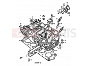 SUZUKI GS550M X (1999) 3 - CYLINDER HEAD