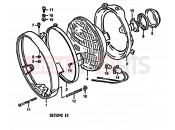 SUZUKI GS550M X (1999) 26 - HEADLAMP (E04)