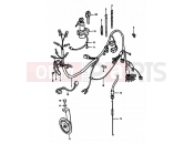 SUZUKI GS550M X (1999) 38 - WIRING HARNESS