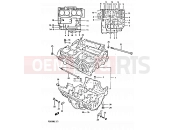 SUZUKI GS650G X (1999) 5 - CRANKCASE (~E.NO.122595)