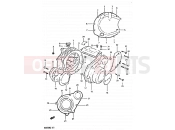 SUZUKI GS650G X (1999) 7 - CRANKCASE COVER