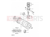 SUZUKI GS650G X (1999) 9 - CRANKSHAFT