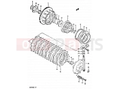 SUZUKI GS650G X (1999) 18 - CLUTCH