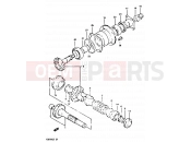 SUZUKI GS650G X (1999) 20 - SECONDARY DRIVE GEAR