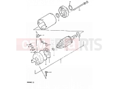 SUZUKI GS650G X (1999) 23 - STARTING MOTOR