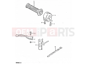 SUZUKI GS650G X (1999) 63 - RIGHT HANDLE SWITCH (MODEL X)