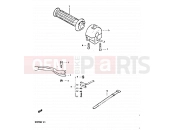SUZUKI GS650G X (1999) 64 - RIGHT HANDLE SWITCH (MODEL Z)