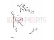 SUZUKI GS650G X (1999) 67 - LEFT HANDLE SWITCH (MODEL X)