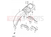 SUZUKI GS650G X (1999) 75 - REAR FENDER