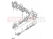 SUZUKI GS650GT Z (1982) 20 - PROPELLER SHAFT - FINAL DRIVE GEAR