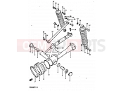 SUZUKI GS650GT Z (1982) 76 - REAR SWINGING ARM
