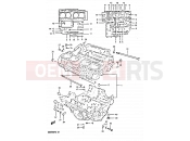 SUZUKI GS650GT D (1983) 4 - CRANKCASE