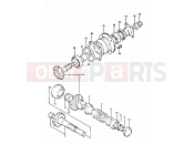 SUZUKI GS650GT D (1983) 16 - SECONDARY DRIVE GEAR