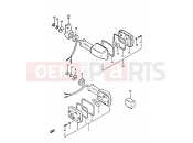 SUZUKI GS650GT D (1983) 27 - TURN SIGNAL LAMP (E02, E04)