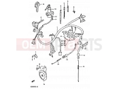 SUZUKI GS650GT D (1983) 29 - WIRING HARNESS
