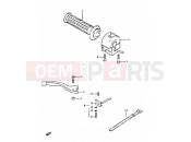 SUZUKI GS650GT D (1983) 44 - RIGHT HANDLE SWITCH
