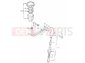 SUZUKI GS650GT D (1983) 54 - REAR MASTER CYLINDER