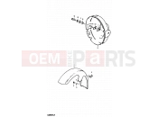SUZUKI GS850G X (1999) 64 - FRONT FENDER - HEADLAMP HOUSING