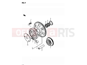 SUZUKI GS850G Z (1982) 9 - STARTER CLUTCH