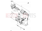 SUZUKI GS850G Z (1982) 21 - STARTING MOTOR