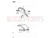 SUZUKI GS850G Z (1982) 67 - REAR FENDER EXTENSION