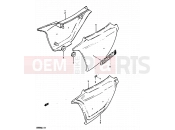 SUZUKI GS850G G (1986) 37 - FRAME COVER