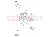 SUZUKI GSF1200S K6 (2006) Bandit (E02,E19,E37) 6 - CRANKCASE COVER