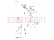SUZUKI GSF1200S K6 (2006) Bandit (E02,E19,E37) 8 - OIL PUMP