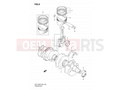 SUZUKI GSF1200S K6 (2006) Bandit (E02,E19,E37) 9 - CRANKSHAFT