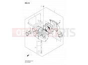 SUZUKI GSF1200S K6 (2006) Bandit (E02,E19,E37) 15 - AIR CLEANER