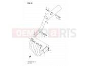 SUZUKI GSF1200S K6 (2006) Bandit (E02,E19,E37) 16 - MUFFLER