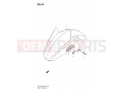 SUZUKI GSF1200S K6 (2006) Bandit (E02,E19,E37) 45 - FRONT FENDER
