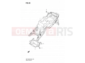 SUZUKI GSF1200S K6 (2006) Bandit (E02,E19,E37) 48 - REAR FENDER