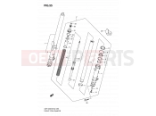 SUZUKI GSF1200S K6 (2006) Bandit (E02,E19,E37) 55 - FRONT DAMPER