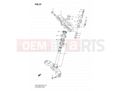 SUZUKI GSF1200S K6 (2006) Bandit (E02,E19,E37) 57 - STEERING STEM (GSF1200SK6/SAK6)