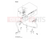 SUZUKI GSF1200S K6 (2006) Bandit (E02,E19,E37) 64 - CLUTCH MASTER CYLINDER (GSF1200SK6/SAK6)