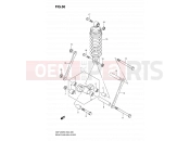 SUZUKI GSF1200S K6 (2006) Bandit (E02,E19,E37) 66 - REAR CUSHION LEVER