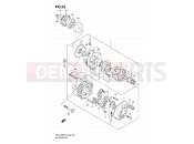 SUZUKI GSF1200S K6 (2006) Bandit (E28) 23 - ALTERNATOR