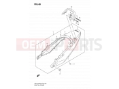 SUZUKI GSF1200S K6 (2006) Bandit (E28) 48 - SEAT TAIL COVER