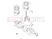 SUZUKI GSF1200Z K5 (2005) Bandit 8 - CRANKSHAFT