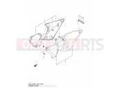 SUZUKI GSF1200Z K5 (2005) Bandit 43A - FRAME COVER (MODEL K2/K3/K4/K5)
