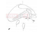 SUZUKI GSF1200Z K5 (2005) Bandit 46 - FRONT FENDER
