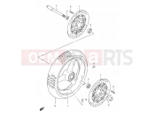SUZUKI GSF1200Z K5 (2005) Bandit 60 - FRONT WHEEL