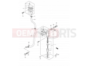 SUZUKI GSF1200Z K5 (2005) Bandit 71 - REAR MASTER CYLINDER