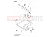 SUZUKI GSF1250S K7 (2007) Bandit (E03,E28,E33) 7 - OIL PAN - OIL PUMP